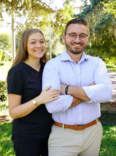 Chiropractor Oakland FL Robert White and Wife