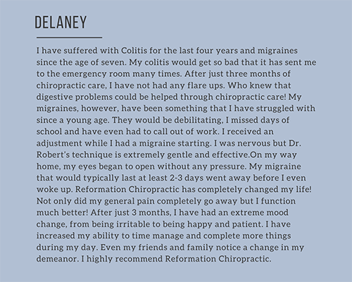 Chiropractic Oakland FL Delaney Testimonial