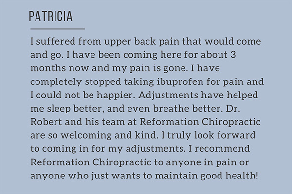 Chiropractic Oakland FL Patricia Testimonial