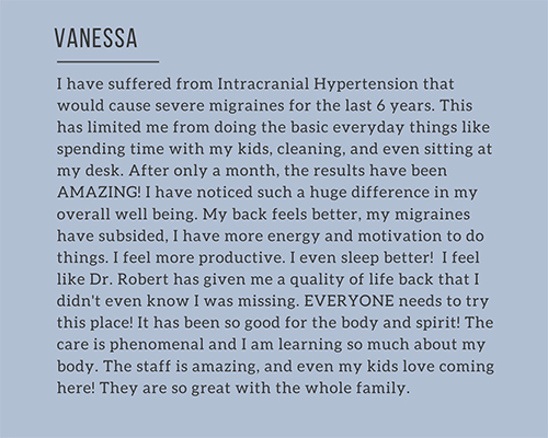 Chiropractic Oakland FL Vanessa Testimonial